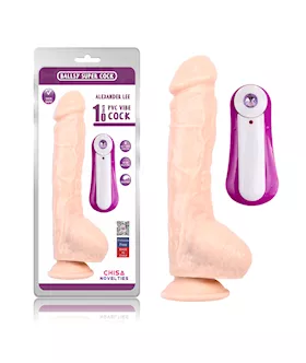 Alexander Lee Vibrating Dildo - 10 Inch