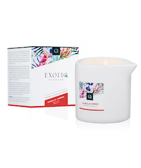 Exotiq Massage Candle Vanilla Amber 