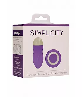 George - Rechargeable Remote Control Love Egg