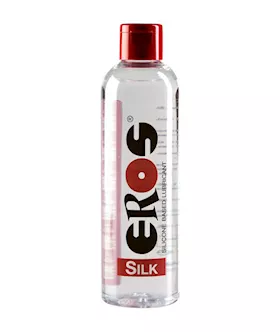 EROS SILK Silicone Based Lubricant Bottle  250ml