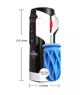 Shoot Your Seed Futuristic Vibrating Masturbator