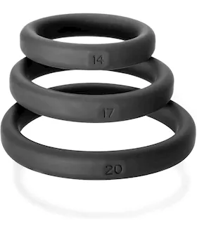 Xact-fit Silicone Rings- Number14, Number17, Number20