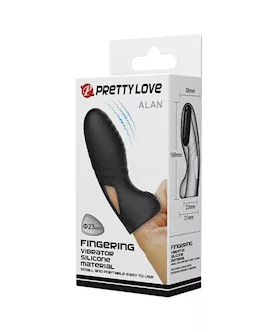 Alan Silicone Finger Vibrator