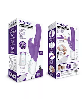 Rr Rechargeable G-spot Rabbit Purple