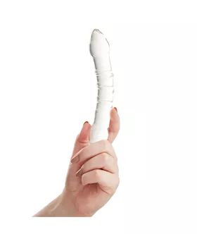 Lucent Ice Double Entry Glass Massager