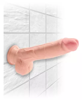 King Cock Plus Triple Density Fat Cock With Balls
