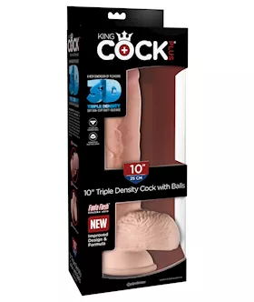 King Cock Plus Triple Density Cock With Balls