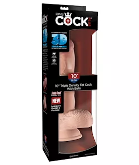 King Cock Plus Triple Density Fat Cock With Balls