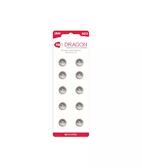 Dragon Alkaline Ag13/lr44 Battery 10-pack