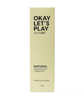 Luvloob Okay Lets Play Water-based Lubricant