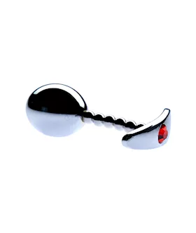 Kink Range Metal Bulb Butt Plug  35 Inch