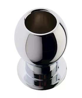 Kink Range Small Alloy Enema Ball - 2.5 Inch