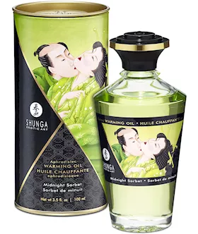 Warming Aphrodisiac Oil - Midnight Sorbet