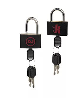 Kink - Silicone Wrist Cuffs With Pad Lock
