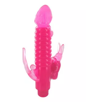 Ribbed Rabbit With Anal Tickler