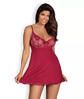 Obsessive Rosalyne - Babydoll And Thong