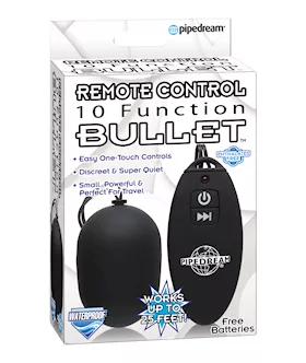 10 Function Remote Control Bullet