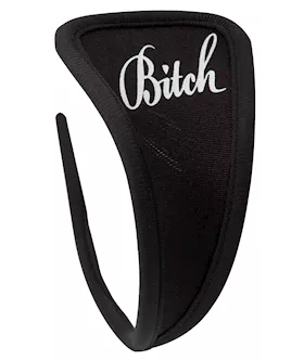 Fetish Fantasy Series Vibrating Strapless Thong Bitch
