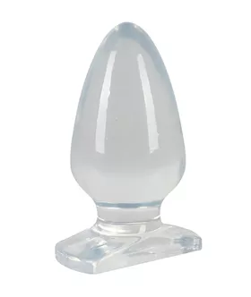 Crystal Clear Butt Plug