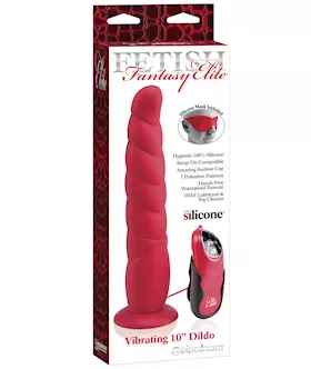 Fetish Fantasy Elite Vibrating 10 Dildo