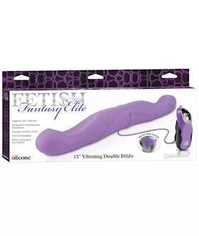 Fetish Fantasy Elite 13 Vibrating Double Dildo