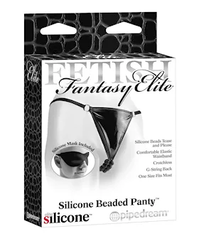 Fetish Fantasy Elite Silicone Beaded Panties