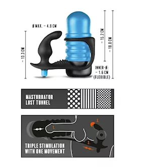 The Surge Masturbator With Prostate Plug