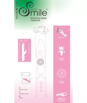 Sweet Smile Rotating Rabbit Vibrator