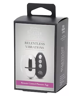 Fifty Shades Of Grey Relentless Vibrations Pleasure Egg