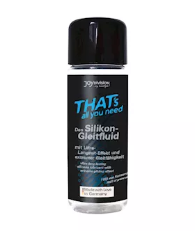That's All You Need Silicone Based Lubricant