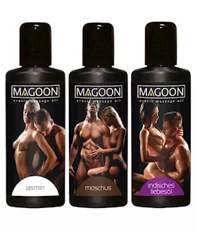 Erotic Massage Oil Tri-set