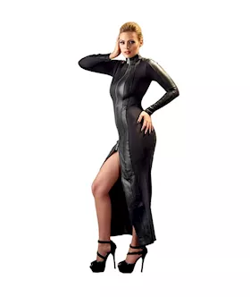Zado Diva Leather Dress