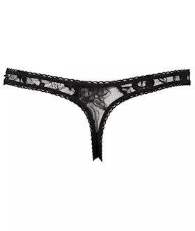 Crotchless Floral Panty