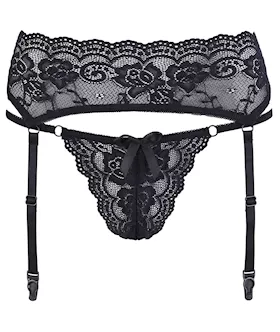 Sammy Suspender Belt And G-string 