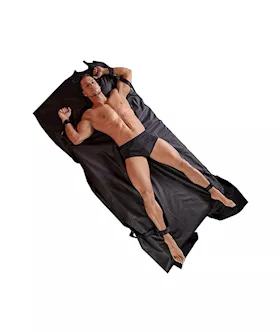 Fetish Collection Bound To The Bed Restraints