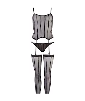 Mandy Mystery Bratty Basque Set