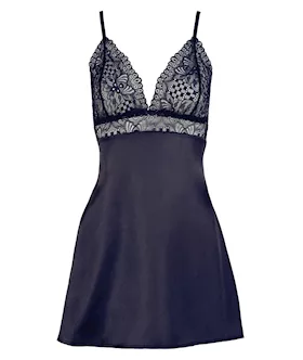 Noble Negligee With Lace