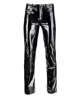 Troy Mens Vinyl Trousers 