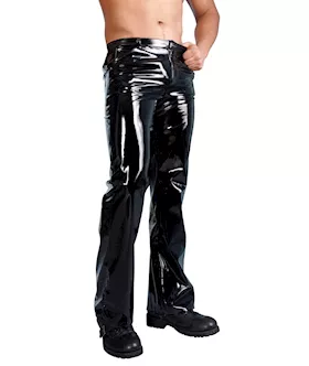 Troy Mens Vinyl Trousers 