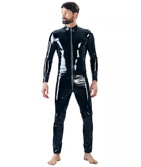 Max Vinyl Jumpsuit  
