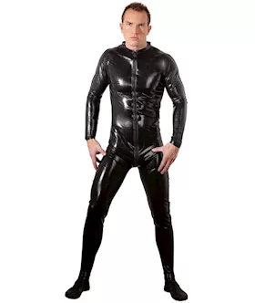 Mens Latex Jumpsuit 