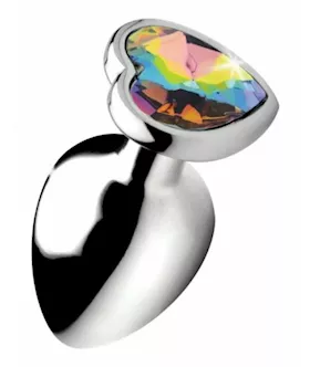 Prism Heart Anal Plug - 2.8 Inch