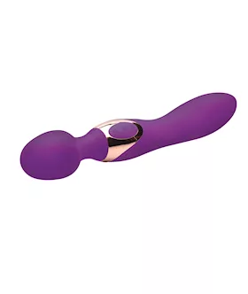 Wand Essentials 10x Dual Duchess 2-in-1 Silicone Massager 