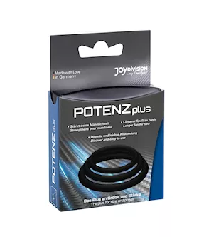 POTENZplus Cock Ring Set  3 Pack