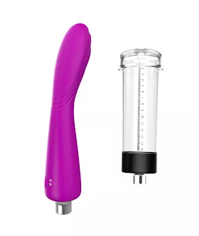 G Spot Vibrator With Penis Pump 