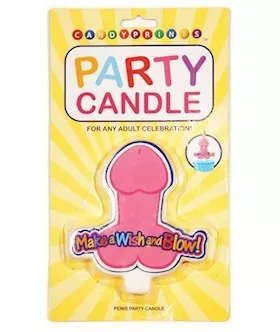 Make A Wish And Blow Penis Candle