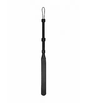 Heavy Duty Double Tailed Whip Flogger- Black