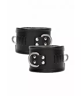 Restraint Handcuff With Padlock- Black