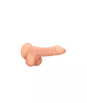 Realistic Dildo With Balls - 7 Inches