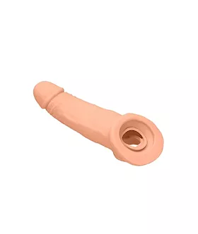 Penis Extender With Rings- 22cm Flesh